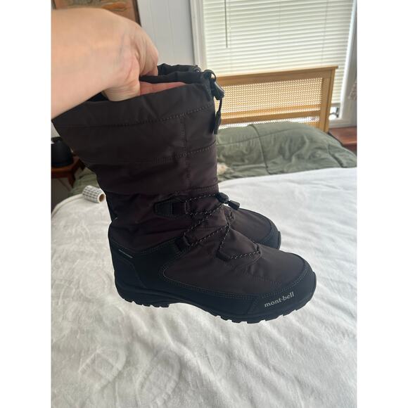 Mont Bell Snow Boots Black Men\'s Size 9 XC